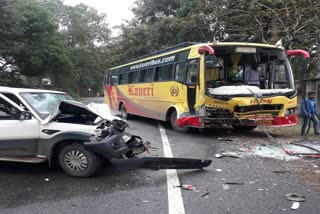 Road accident in simdega