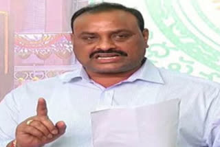 Former AP minister Achan Naidu in judicial custody for 14 days