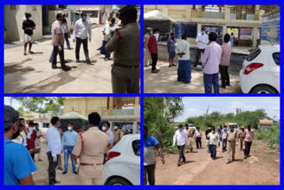 mla  sudheer reddy visits kadapa dst navabupeta village due to increasig corona cases