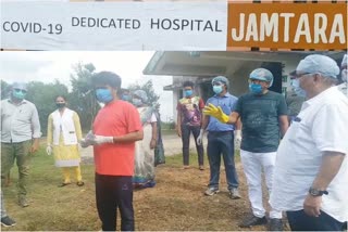 Corona patients getting healthy in Jamtara