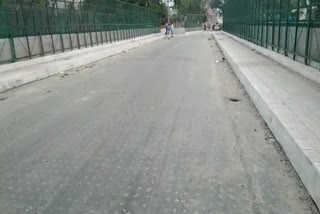 New bridge constructed in Vikaspuri in delhi