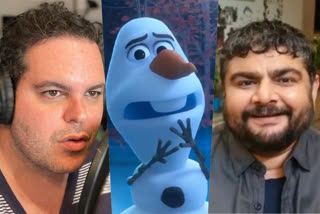 frozer 2, olaf, josh gad, deven bhojani, ETVbahrat