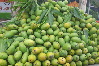 mango sellers face problem due to lockdown and corona in ghaziabad