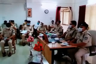 Training conducted through digital in police control room