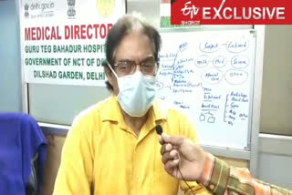 exclusive conversation with the medical director of Guru Teg Bahadur Hospital