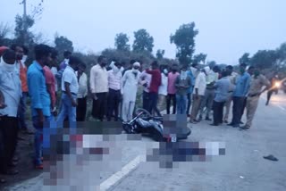 death body after accident