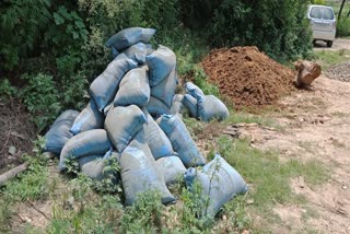 35 bags  of government cement found in Ghaghar village