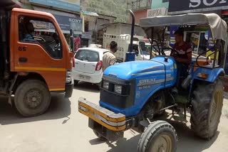 traffic Jam problem in  Dharampur market