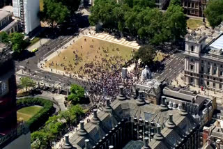 London protests