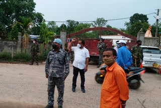 SDO goes out on patrol in Simdega, सिमडेगा में गश्ती पर निकले SDO