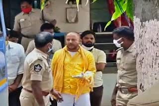 Former TDP MLA sent for 14 days judicial remand