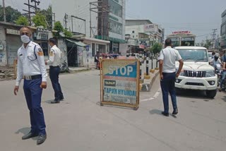 traffic police paonta sahib