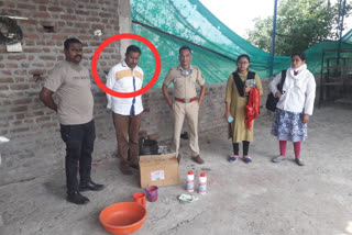 amravati Police Raided A Fake Seed Factory In Kasarkheda village dhamangaon railway tehsil