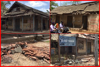 people want to demolish dilapidated building at kanigiri in prakasham district