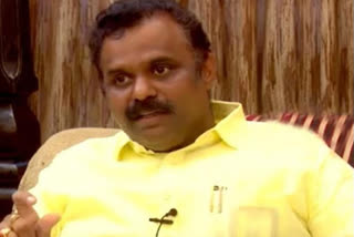 mla anagani satyaprasad on 10th exams