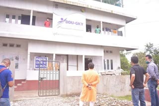 Exceptional quarantine centre At Mangaldai Bamunpara