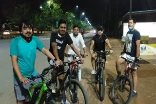 Cycling to maintain fitness