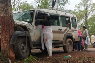 road accident in hoshangabad