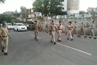 Baddi police flag march to make people aware