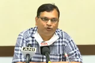 press conference of principal secretary health amit mohan prasad