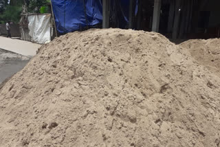 waste sand came in kothapeta after booking 5 units lorry load in east godavari district