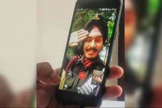 On Video Call, Father-Son Salute Each Other In Army Uniform, Win Hearts