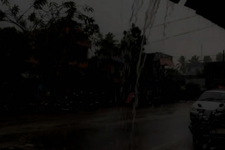 banswara news, बांसवाड़ा में तेज बारिश, heavy rain in banswara