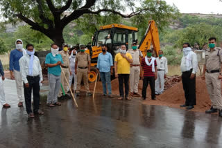 Encroachment in Chhatarpur