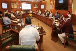 Union Home Minister Amit Shah chairs a high level meeting