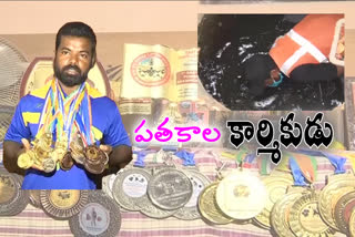 municipal worker wining medals in power lifting