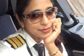 odisha-woman-pilot-greets-fliers-from-uae-in-odia-on-occasion-of-raja-visual