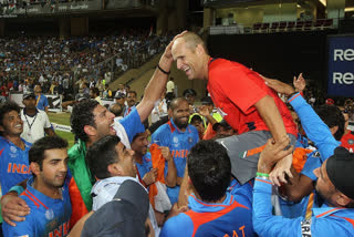 India's 2011 World Cup winning team.