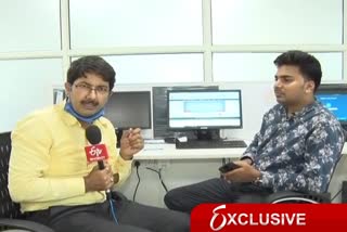 ETV bharat special talk with cyber expert