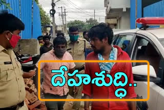 Rape attempt on minior girl in bachupalli