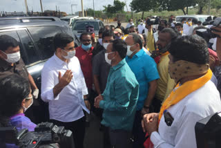 TDP Cadre Grand Welcome To Nara Lokesh