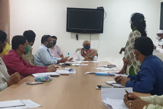 minister chhangan bhujbal during meeting in yeola nashik