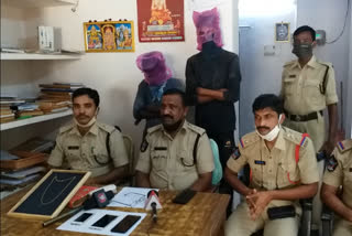 thieves arrest in boyinapalli kadapa district