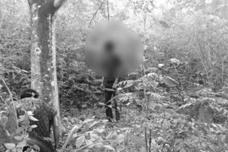 hanging young man at edhulapattu vishakapatnam district