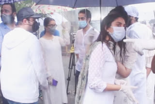 Sushant Singh Rajput funeral