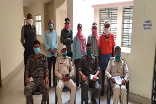 Seven accused arrested