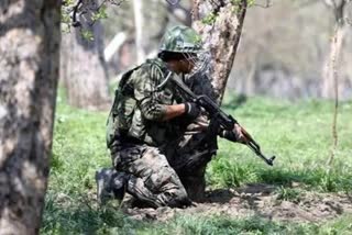 Three unidentified terrorists eliminated in an encounter at Turkwangam, Shopian