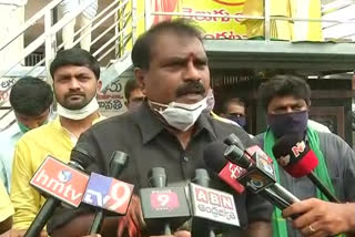 tdp leaders anger on ycp government