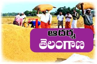 procurement of one crore tonnes grain production in telangana