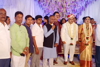 Son of MLAs married to the bride of Andhra