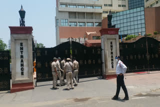 CM Arvind Kejriwal arrives at Surya Hotel in delhi