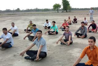 Surya Foundation launches yoga campaign in Kharkhoda