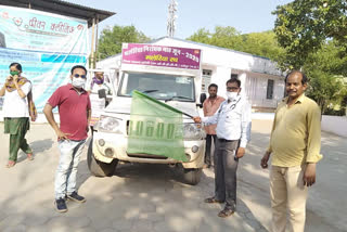 malaria chariot will spread awareness regarding disease in villages of sheopur