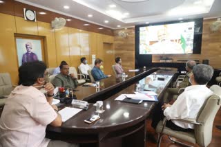 CM hemant soren joins PM live video conferencing