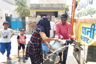 drinking water shortage in gohana rukhi villege