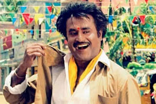 super star Rajinikanth changes his getup to meet his friend